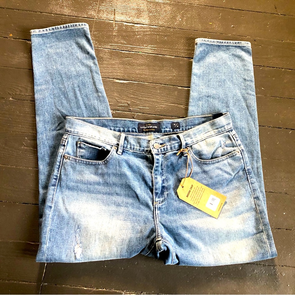 Lucky Brand Brooke crop size 12 with a 31” waist